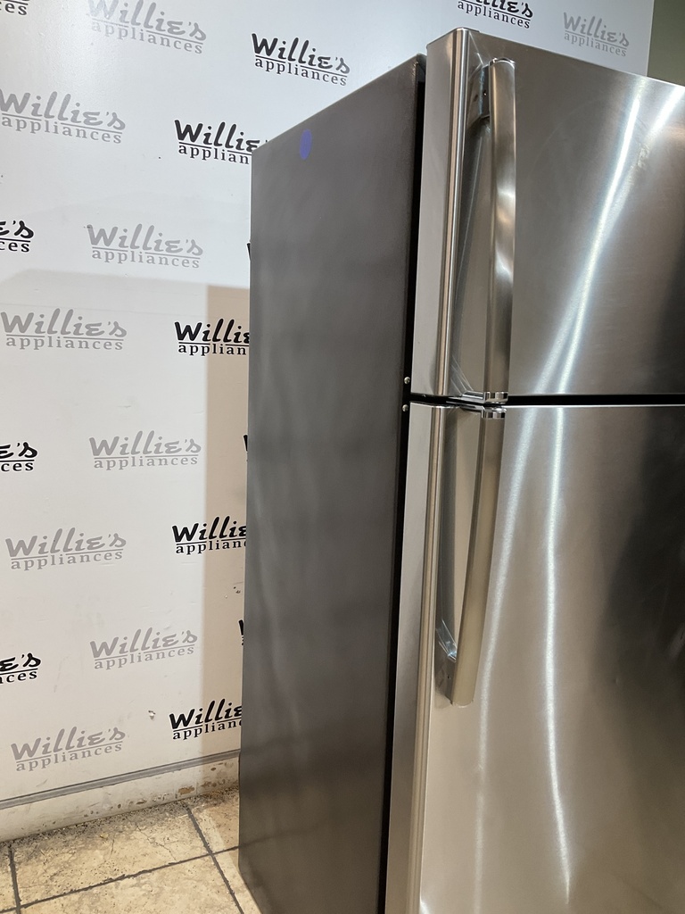 Ge Refrigerator Top and Bottom 28x67 (Stainless Steel) 