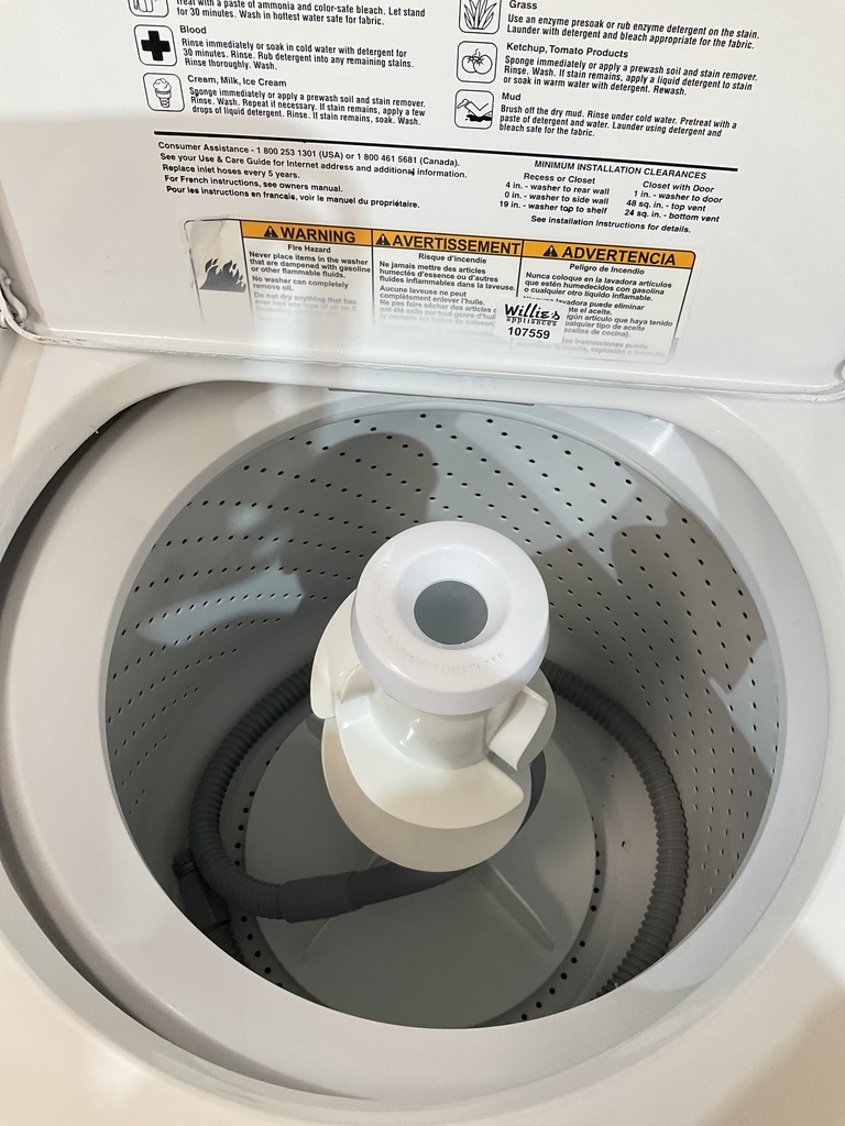 Whirlpool Washer Top-load 27inches (White)