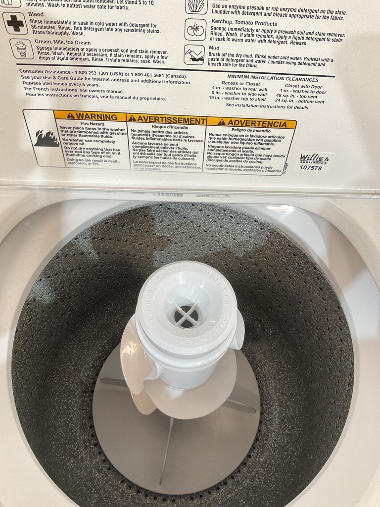 Whirlpool Washer Top-load 27inches (White) 