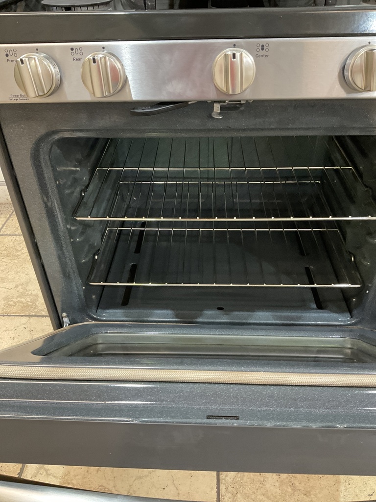 Ge Natural Gas Stove 30inches (Stainless Steel) 