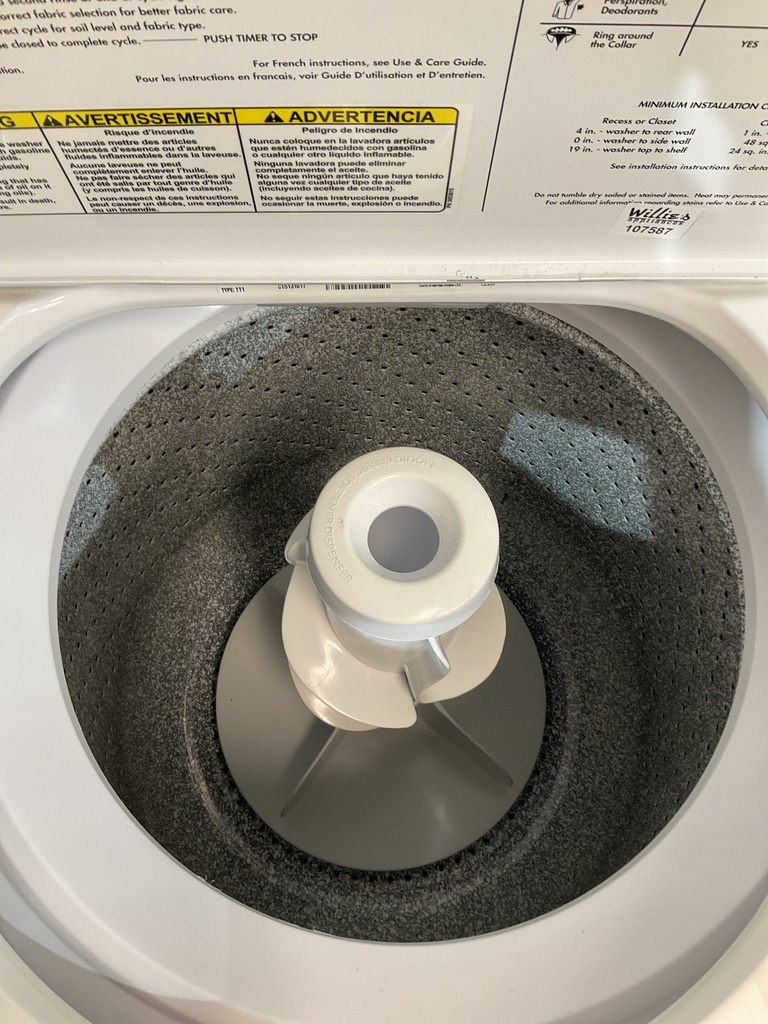 Whirlpool Washer Top-load 27inches (white) 