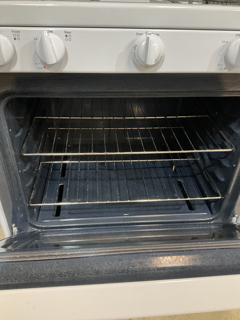 Ge Natural Gas Stove 30inches (White)