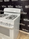 Ge Natural Gas Stove 30inches (White)