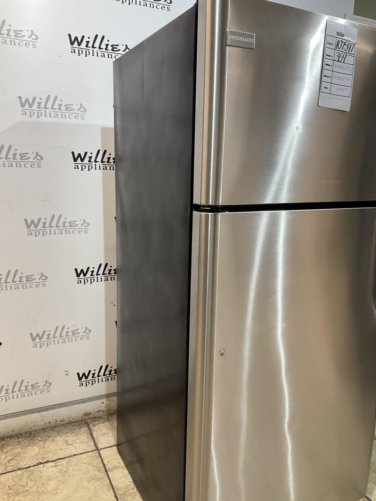 Frigidaire Refrigerator Top and Bottom 30x65 1/2” (Stainless Steel) 