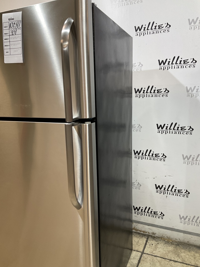 Frigidaire Refrigerator Top and Bottom 30x65 1/2” (Stainless Steel) 
