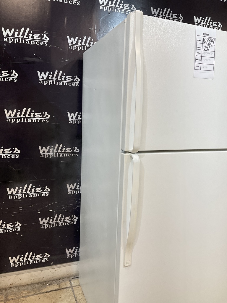 Whirlpool Refrigerator Top and Bottom 30x66 (White) 