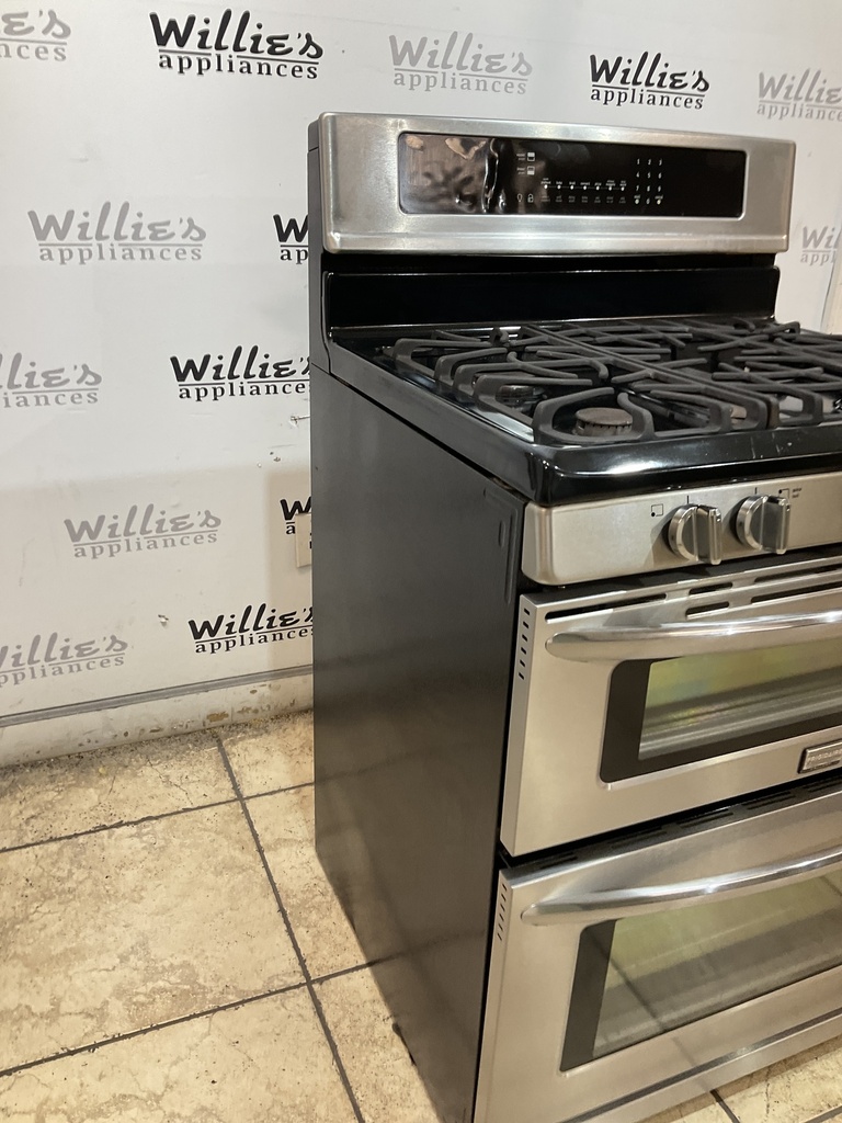 Frigidaire Natural Gas Stove Double Oven 30inches (stainless steel) 