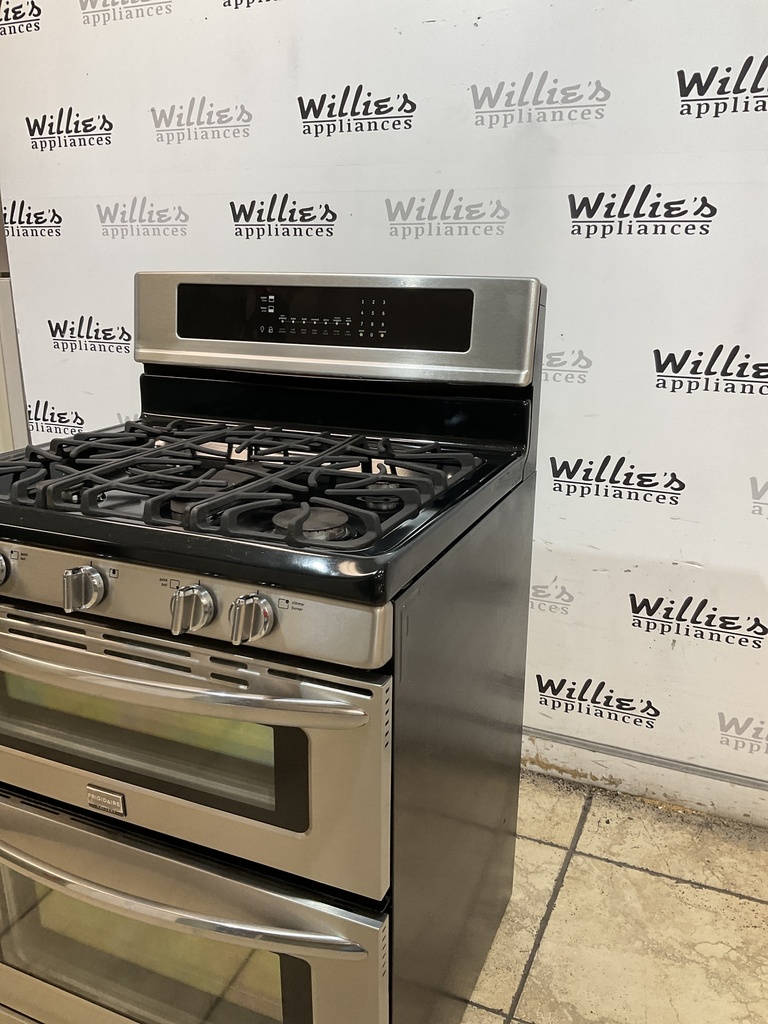 Frigidaire Natural Gas Stove Double Oven 30inches (stainless steel) 