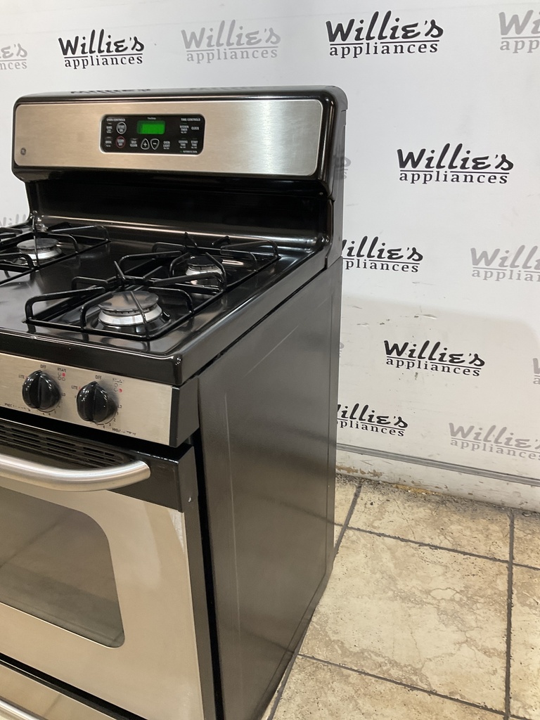 Ge Natural Gas Stove 30inches (Stainless Steel)