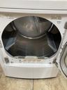 Lg Electric Dryer 220volts (30 AMP) 27inches {4 prong} (White) 