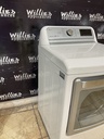 Lg Electric Dryer 220volts (30 AMP) 27inches {4 prong} (White) 