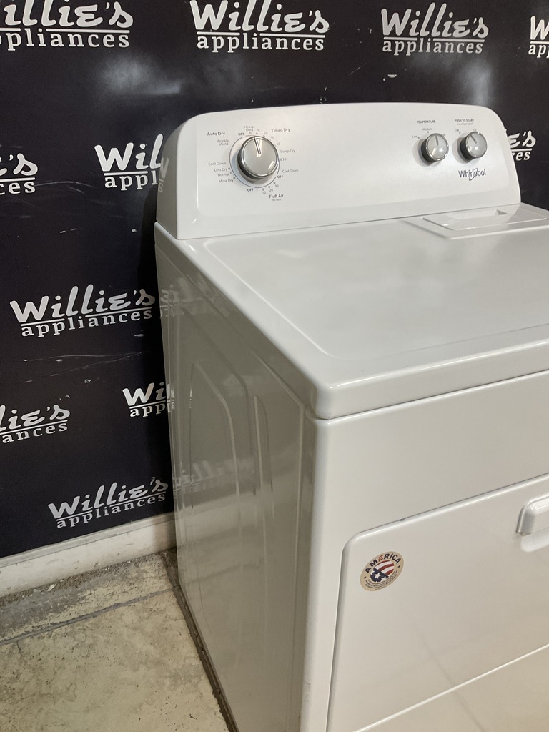 Whirlpool Electric Dryer 220volts (30 AMP) 29inches {4 prong} (White)