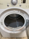 Lg Electric Dryer 220volts (30 AMP) 27inches {4 prong} (White)