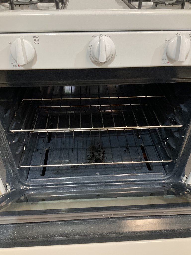 Ge Used Natural Gas Stove 30inches (white)