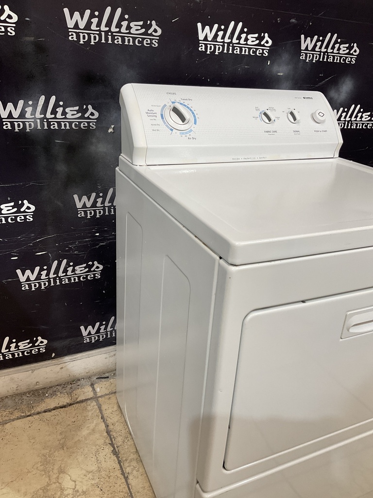 Kenmore Electric Dryer 220volts (30 AMP) 29inches {3 prong} (White)
