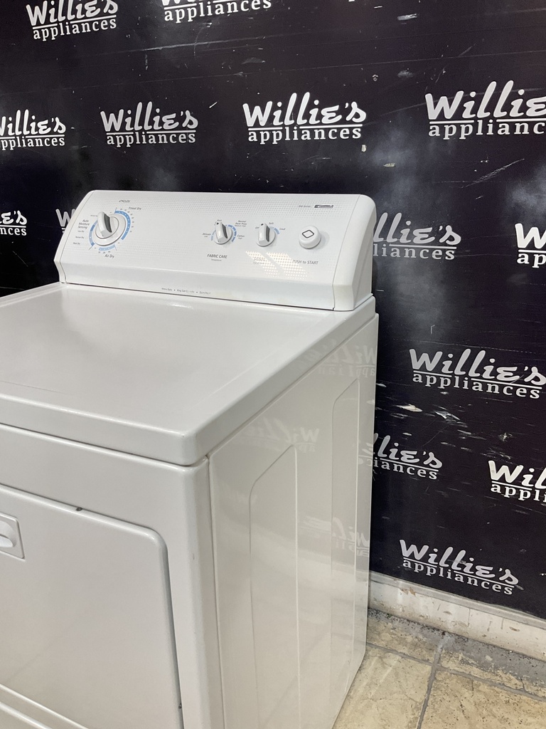 Kenmore Electric Dryer 220volts (30 AMP) 29inches {3 prong} (White)