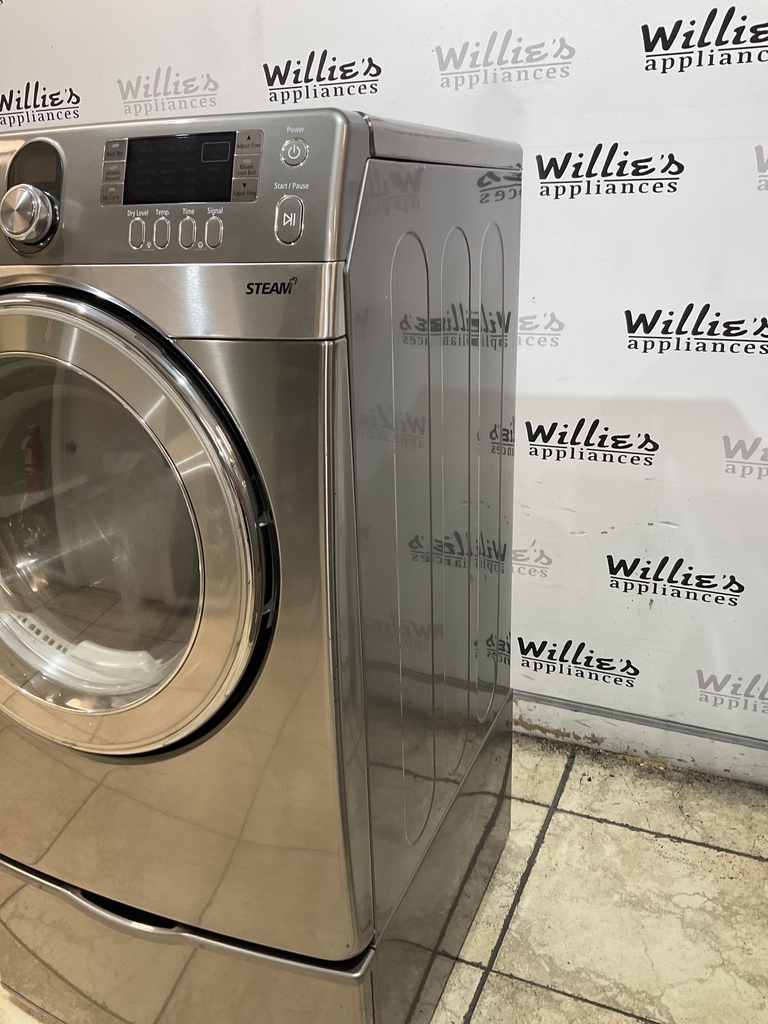 Samsung Electric Dryer 220volts (30 AMP) 27inches {3 prong} (grey)