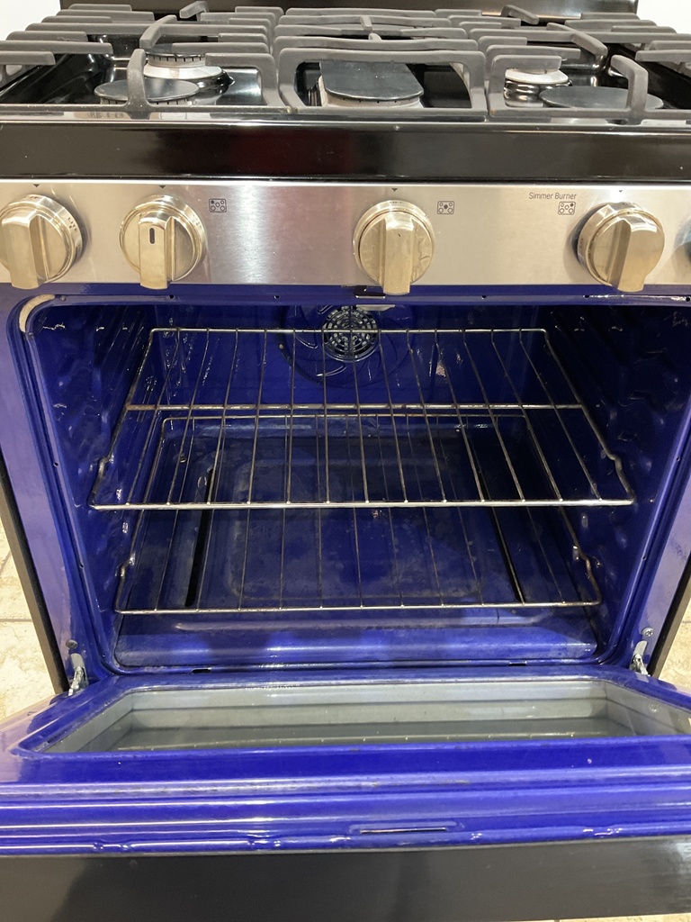 Lg Natural Gas Stove 30inches (Stainless Steel) 