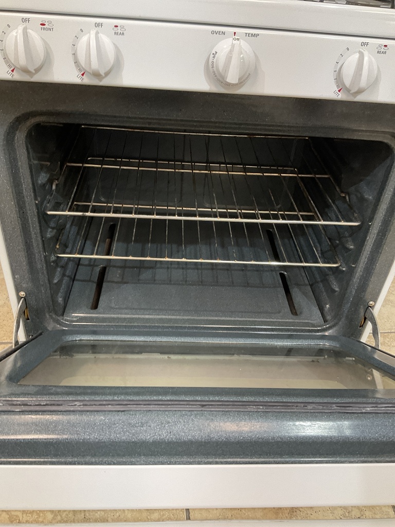 Ge Natural Gas Stove 30inches (White) 