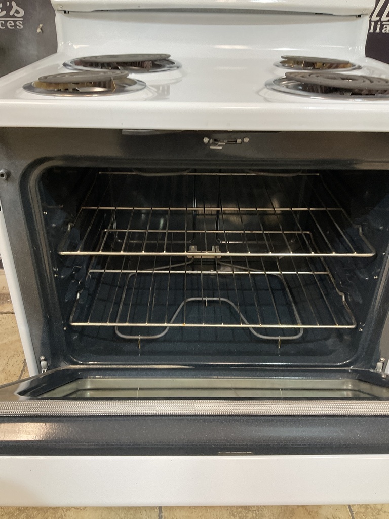Ge Electric Stove 220volts (40/50 AMP) 30inches {3 prong} (White) 