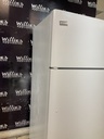 Frigidaire Used Refrigerator Top and Bottom 30x66 (white) 