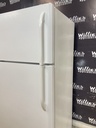 Frigidaire Used Refrigerator Top and Bottom 30x66 (white) 