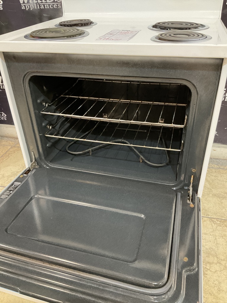 Frigidaire Electric Stove 220volts (40/50 AMP) 30inches {3 prong} (White) 