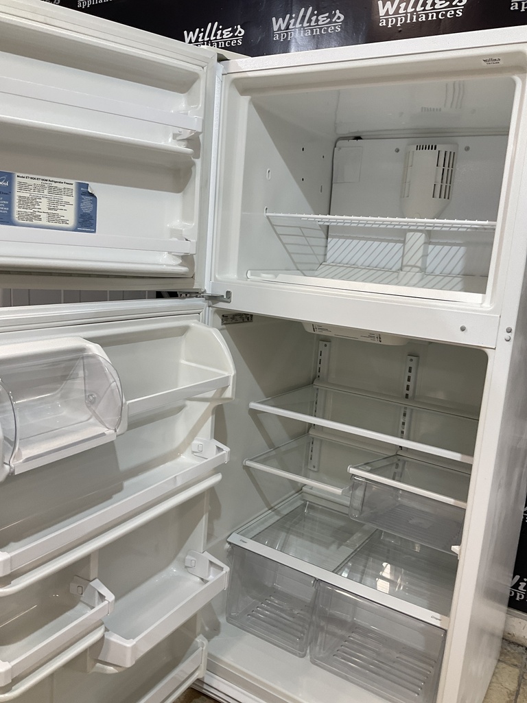 Whirlpool Refrigerator Top and Bottom 30x66 (White) 