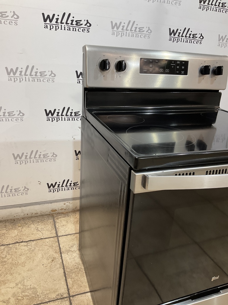 Whirlpool Electric Stove 220volts (40/50 AMP) 30inches {} (Stainless Steel) 