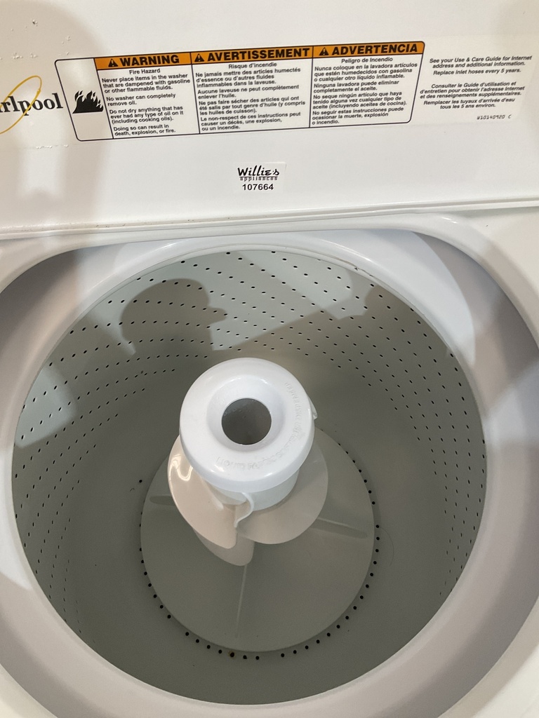 Whirlpool Washer Top-load 27inches (White) 