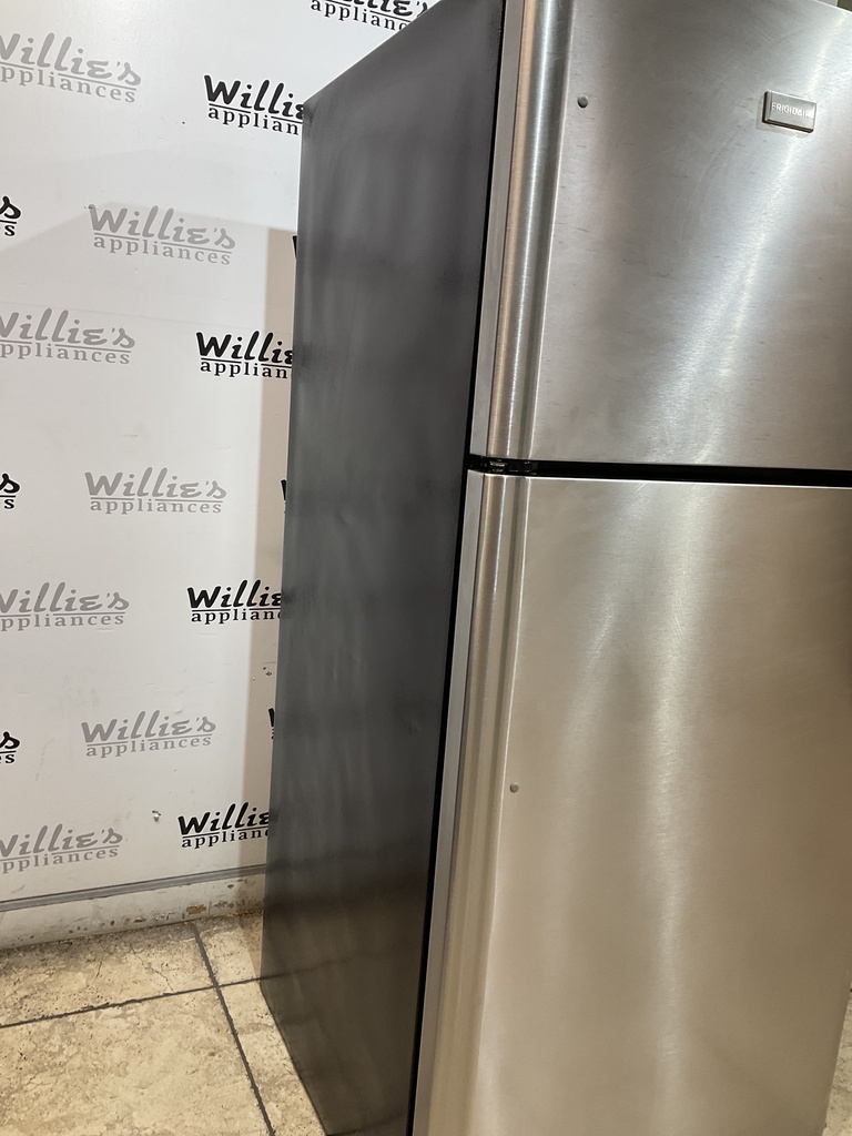 Frigidaire Refrigerator Top and Bottom 30x69” (stainless steel) 