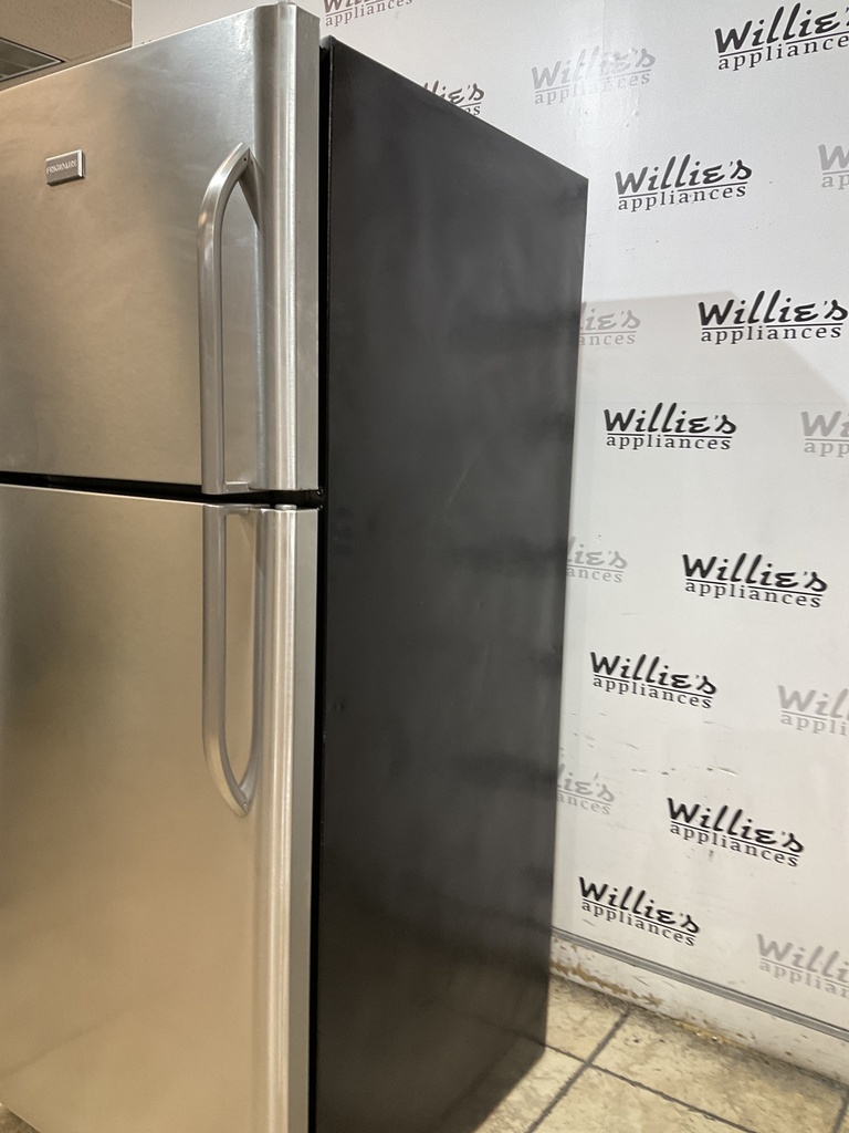 Frigidaire Refrigerator Top and Bottom 30x69” (stainless steel) 