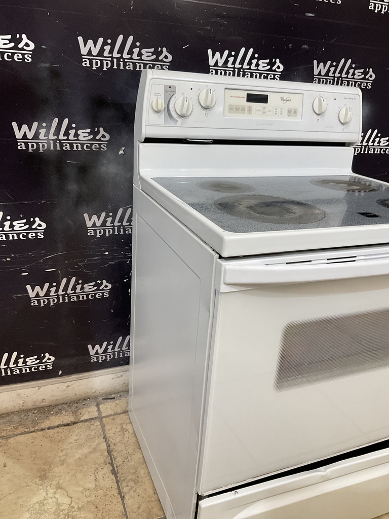 Whirlpool Electric Stove 220volts (40/50 AMP) 30inches {no cord} (White) 