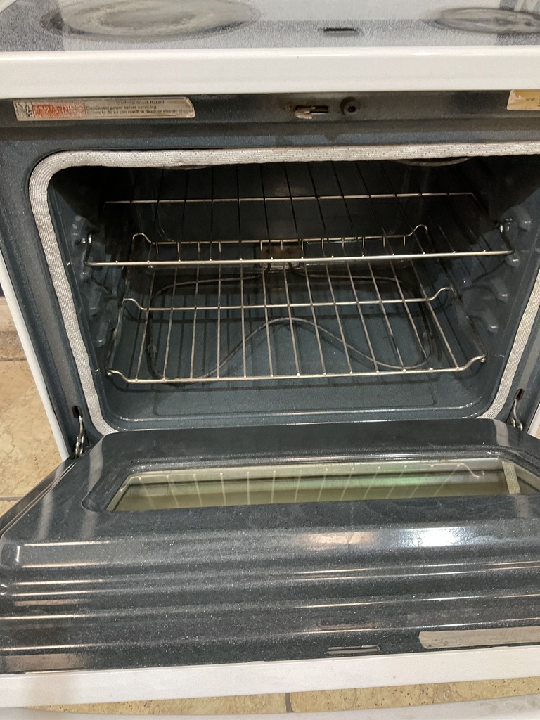Whirlpool Electric Stove 220volts (40/50 AMP) 30inches {no cord} (White) 