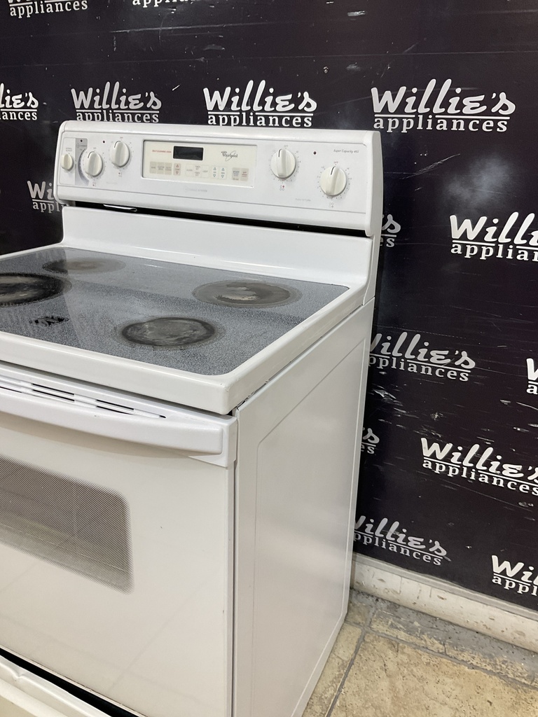 Whirlpool Electric Stove 220volts (40/50 AMP) 30inches {no cord} (White) 
