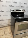 Ge Electric Stove 30inches {no cord} (Stainless steel) 