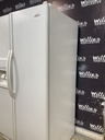Whirlpool Refrigerator Side by Side 36x69 1/2” (White)