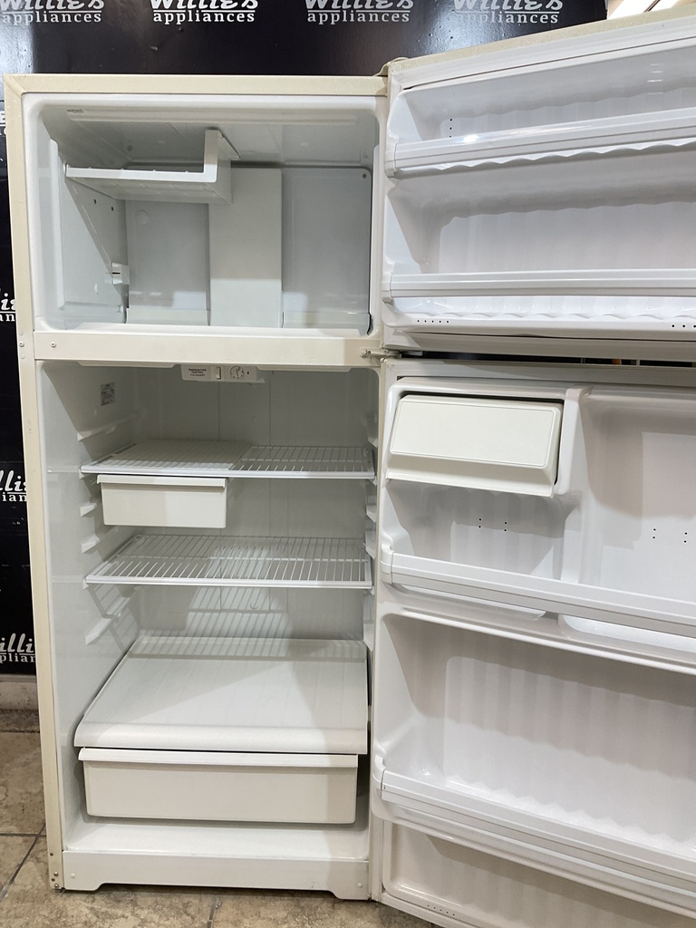 Hotpoint Refrigerator Top and Bottom 28x64 1/2” (bisque) 