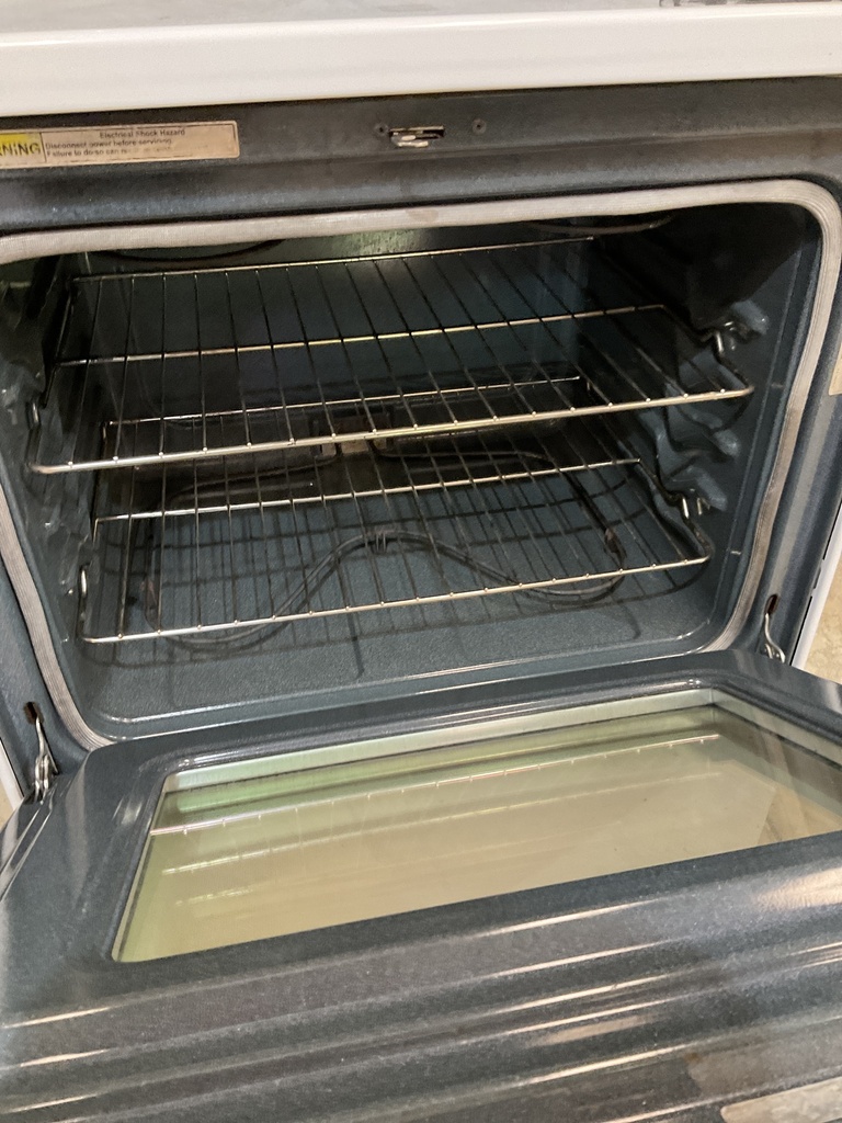 Whirlpool Electric Stove 220volts (40/50 AMP) 30inches {3 prong} (White)