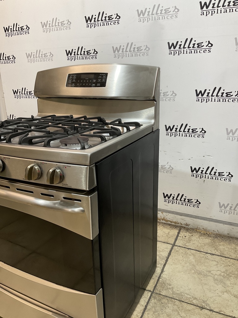 Ge Natural Gas Stove 30inches (Stainless Steel) 