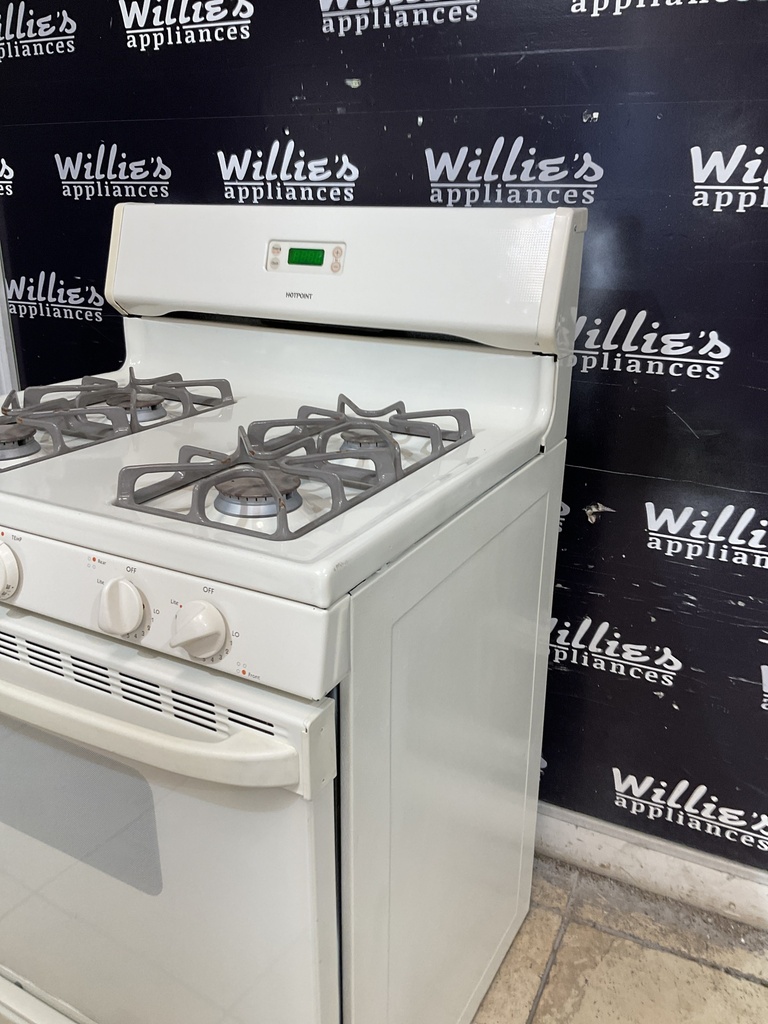 Hotpoint Natural Gas Stove 30inches (Bisque) 