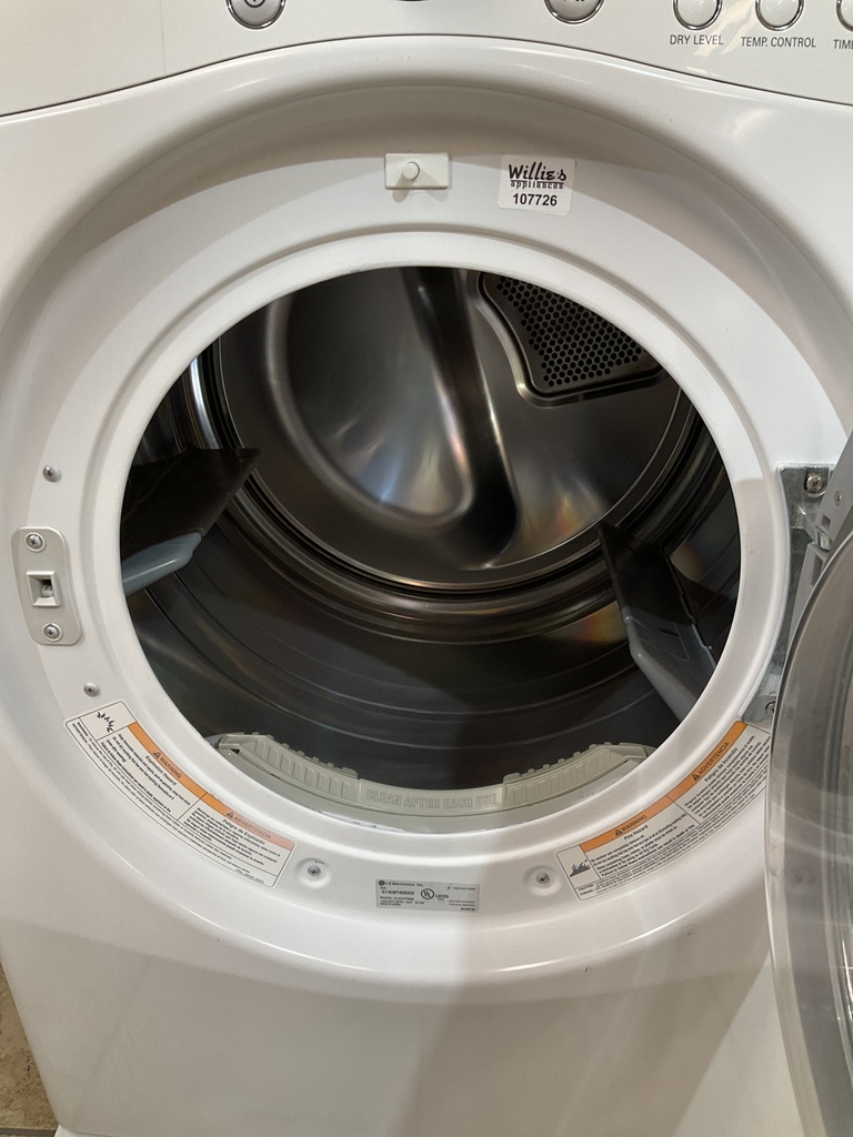 Lg Electric Dryer 220volts (30 AMP) 27inches {3 prong} (white)