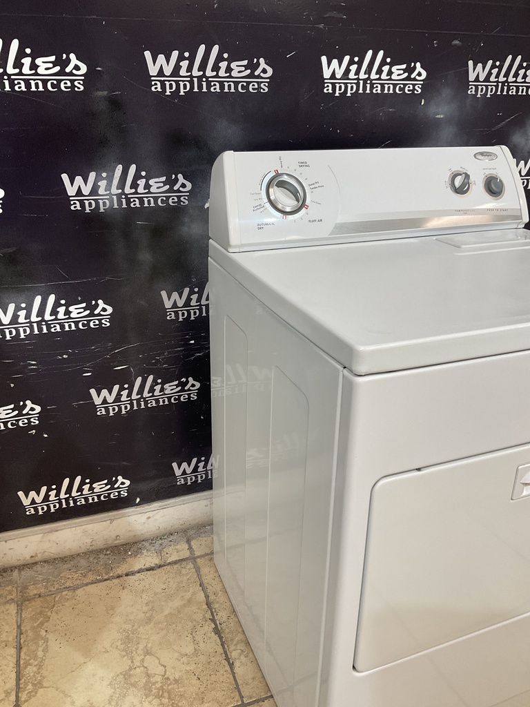 Whirlpool Electric Dryer 220volts (30 AMP) 29inches {no cord} (white)