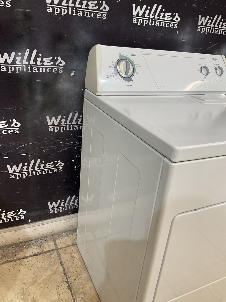 Whirlpool Electric Dryer 220volts (30 AMP) 29inches {no cord} (white)