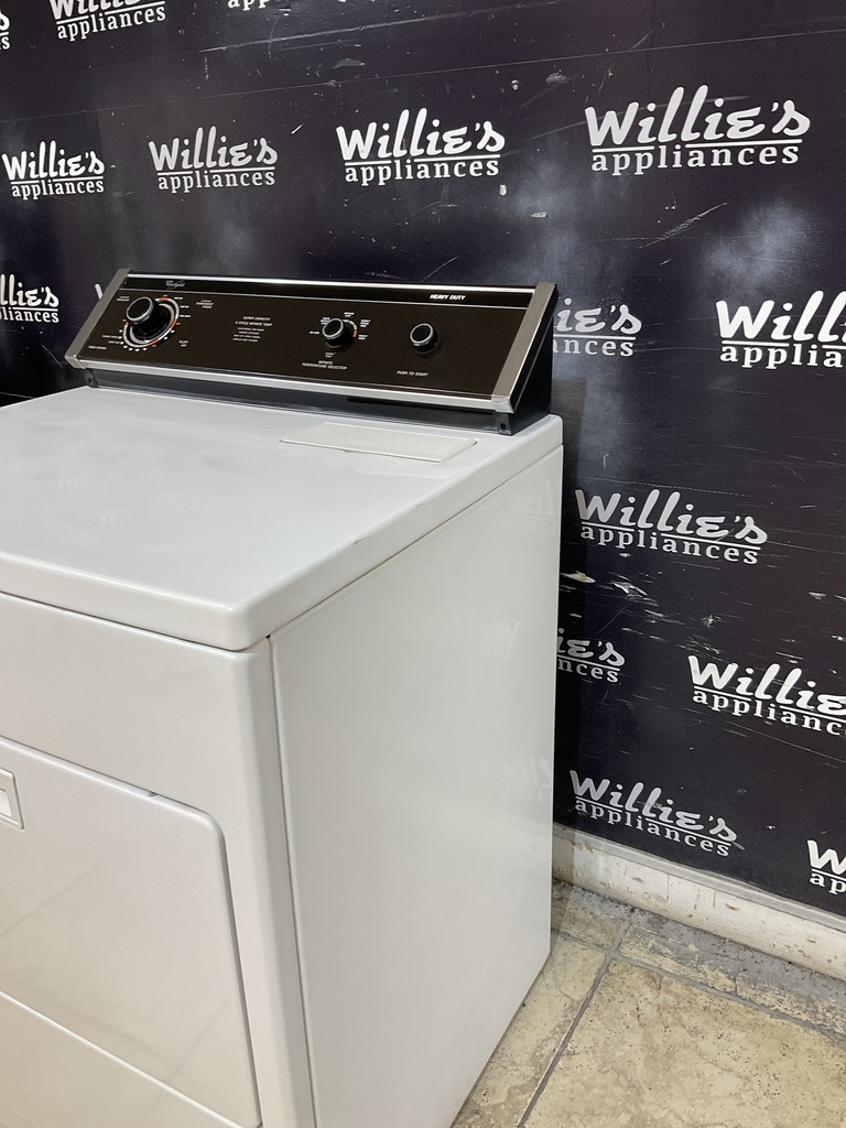 Whirlpool Electric Dryer 220volts (30 AMP) 29inches {} (white)