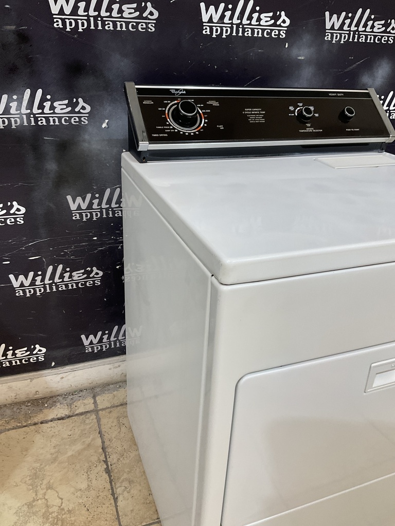 Whirlpool Electric Dryer 220volts (30 AMP) 29inches {} (white)