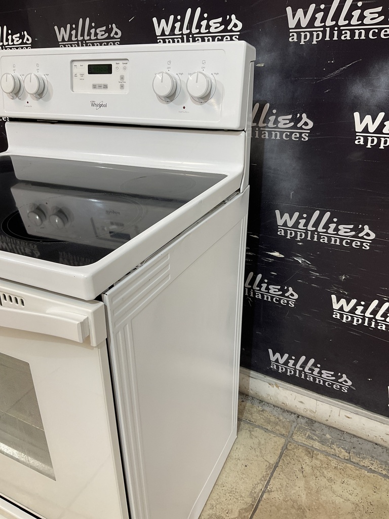 Whirlpool Electric Stove 220volts (40/50 AMP) 30inches {no cord} (White) 