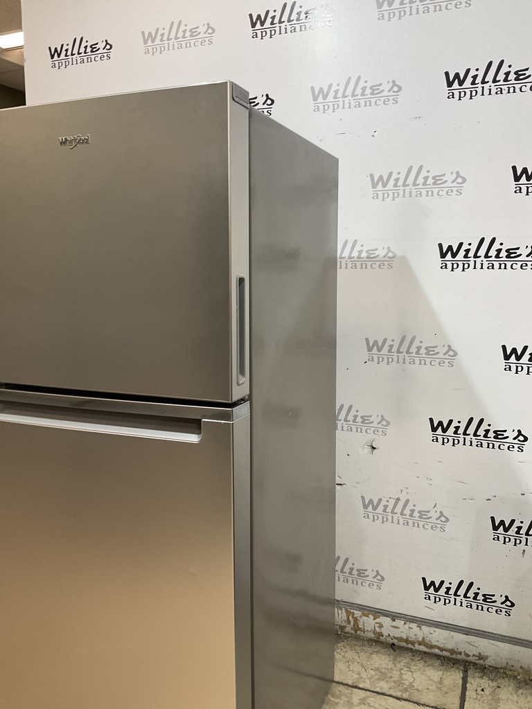 Whirlpool Refrigerator Top and Bottom 24x61 1/2” (Stainless Steel)