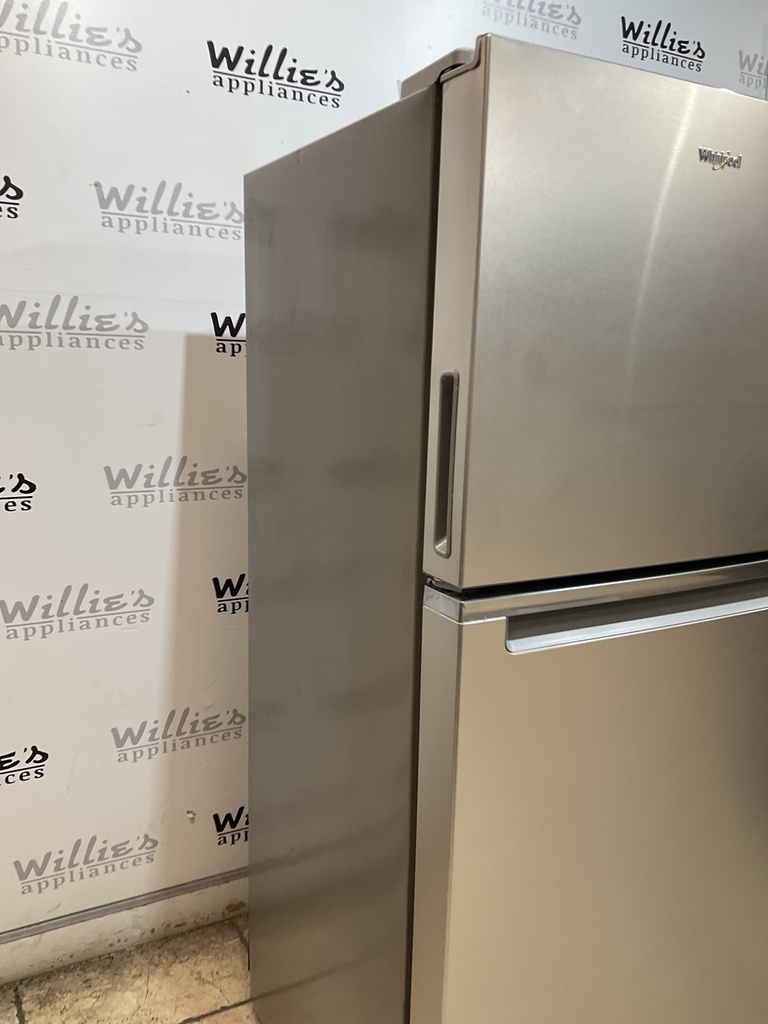 Whirlpool Refrigerator Top and Bottom 24x61 1/2” (Stainless Steel)