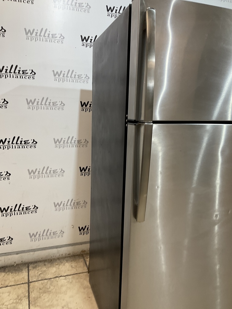 Ge Refrigerator Top and Bottom 28x67 (stainless steel) 